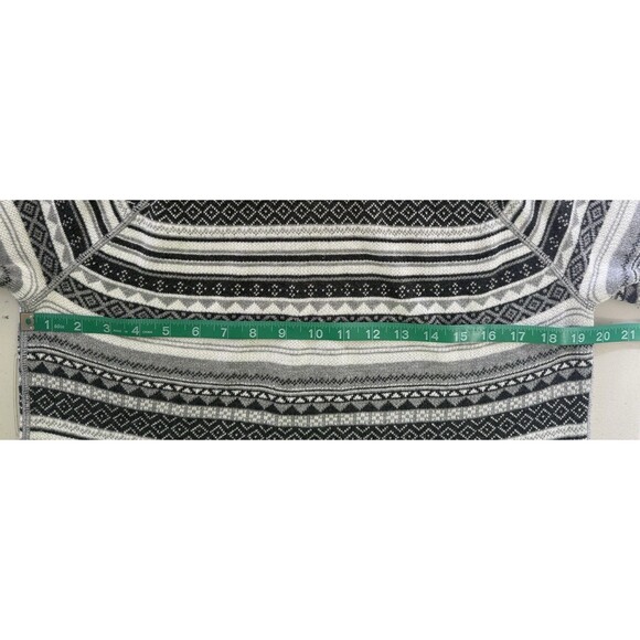 Eddie Bauer Women's Nordic Fair Isle Half Zip Sweater Scandinavian Ski Lodge Med - Picture 7 of 8